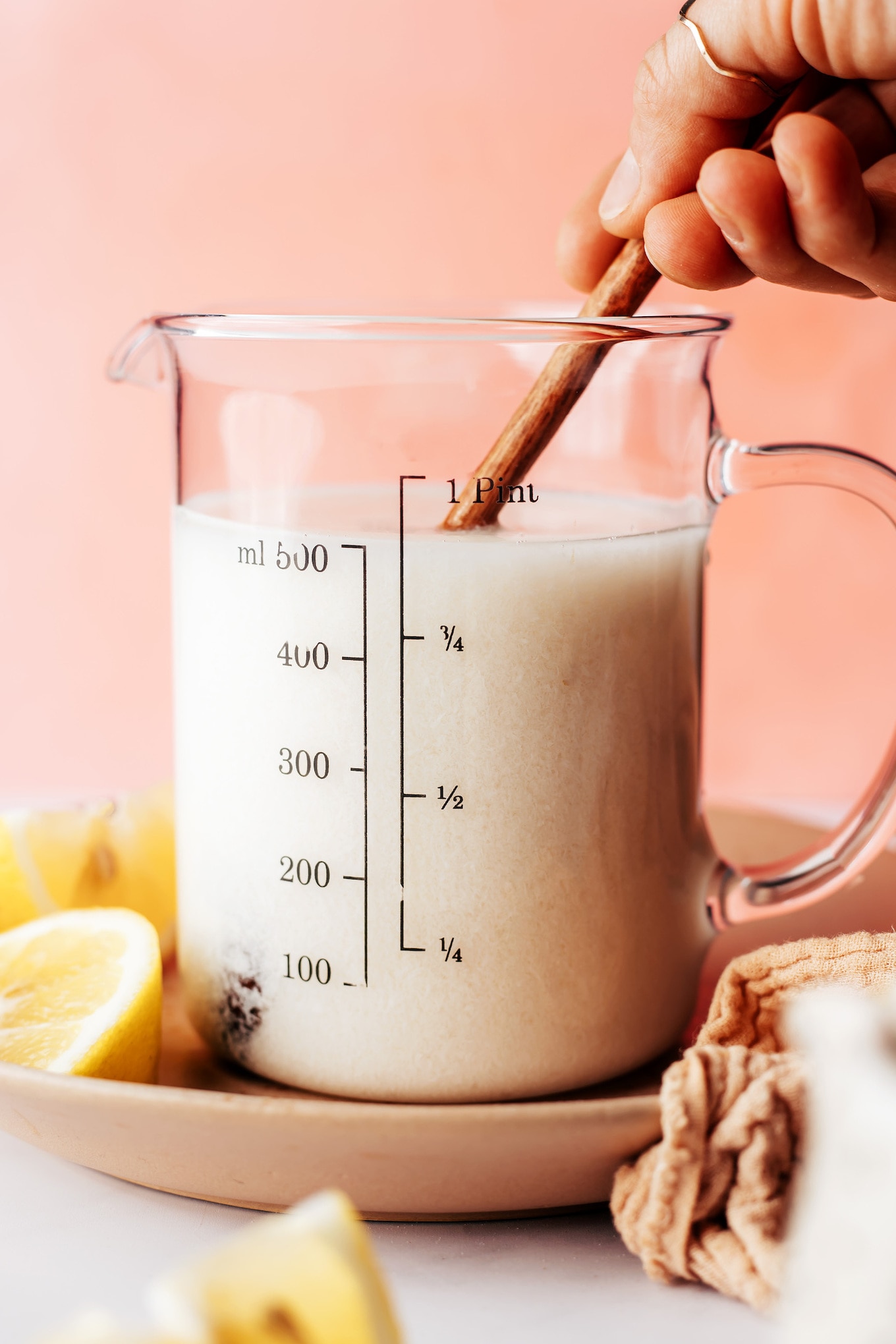 jug of vegan buttermilk